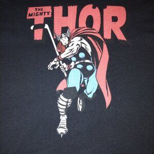 The Mighty Thor, Black Graphic T-Shirt, Marvel, 3XL